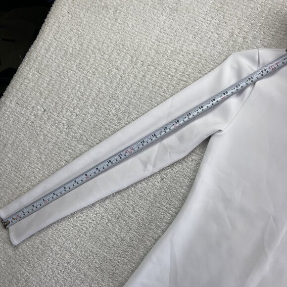 Abercrombie & Fitch Women’s Size XS Long-Sleeve Slim Strech Top White Preppy - Picture 9 of 14